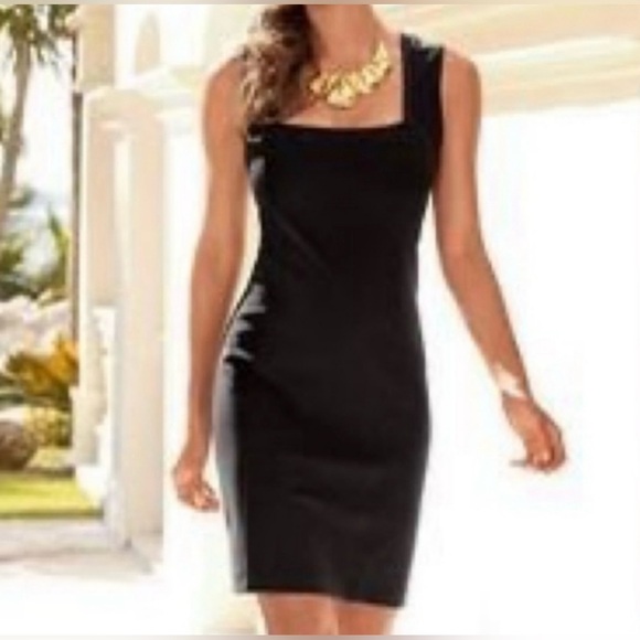 💎 Boston Proper Little black dress Square Neck
Sheath SZ Small EUC - Picture 2 of 7